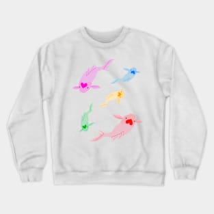 Colorful Koi Crewneck Sweatshirt